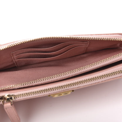 Chanel Caviar Quilted Small Boy Clutch With Chain Pink 4 of 12
