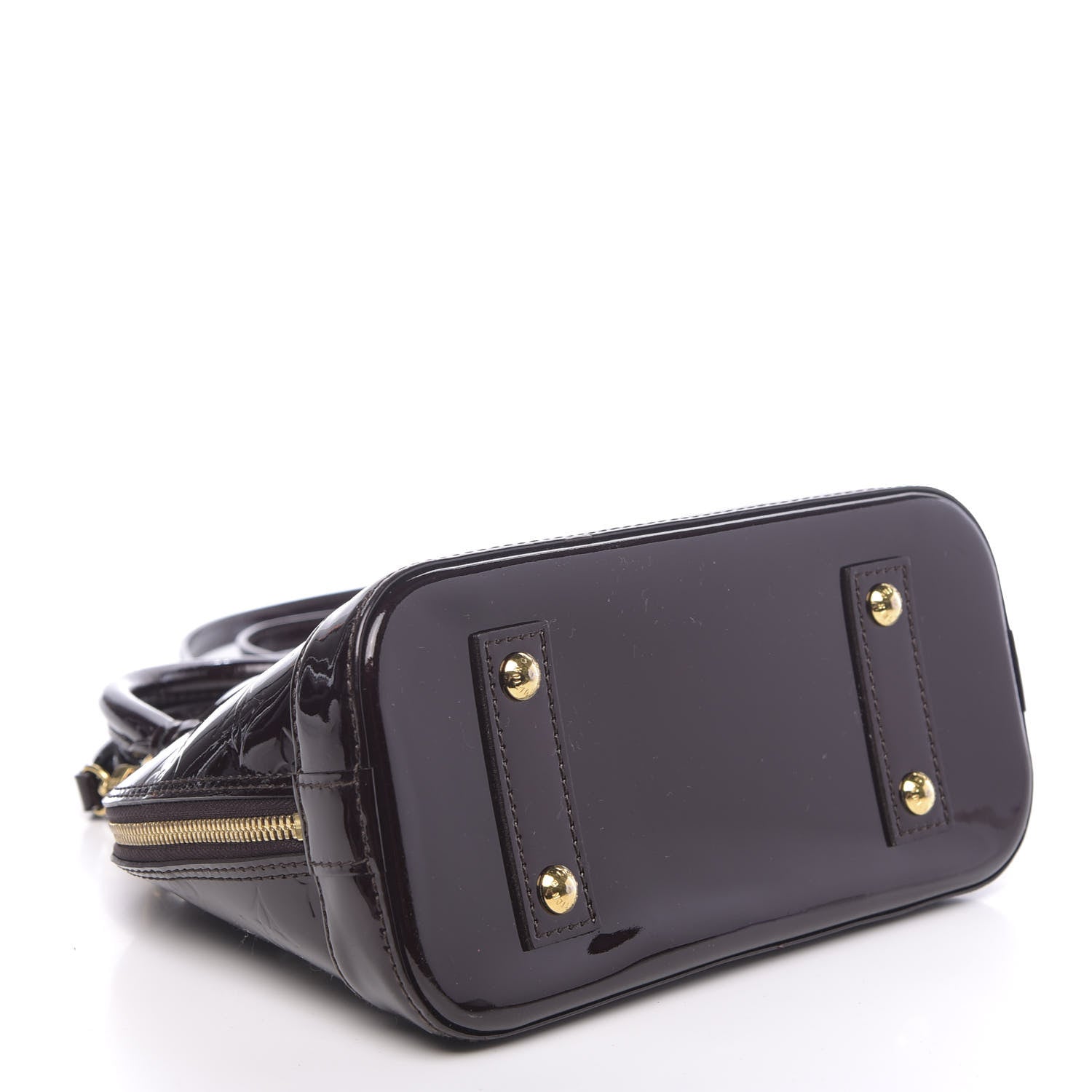 Louis Vuitton Vernis Alma BB Amarante 4 of 9