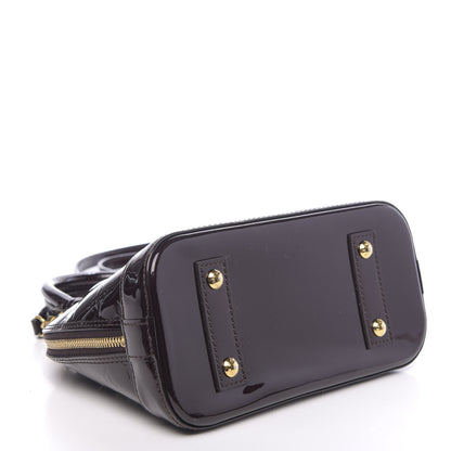 Louis Vuitton Vernis Alma BB Amarante 4 of 9