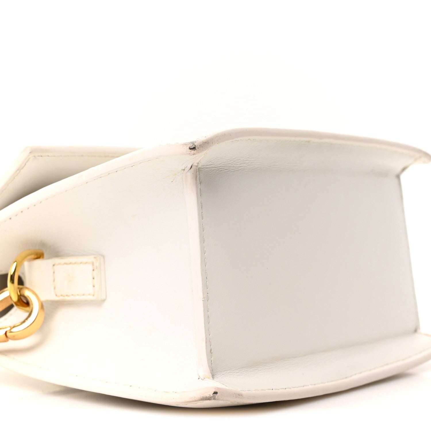 Jacquemus Smooth Calfskin Le Chiquito Moyen White 8 of 9