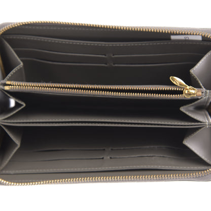 Louis Vuitton Vernis Zippy Wallet Gris Art Deco 5 of 10