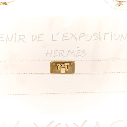 Hermes Vinyl Souvenir De L'Exposition Kelly Transparent 7 of 13