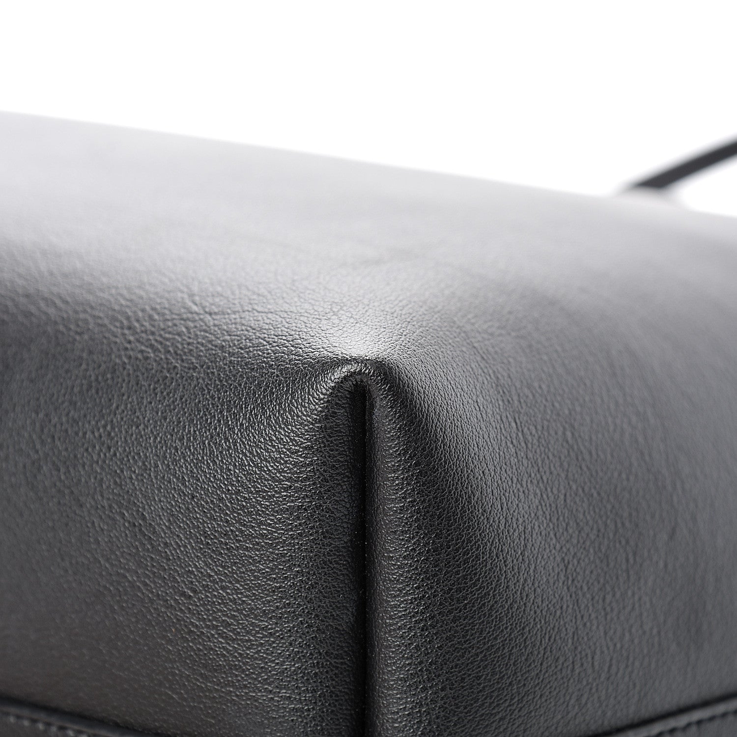 Saint Laurent Calfskin Large Shopping Tote Black 11 of 17
