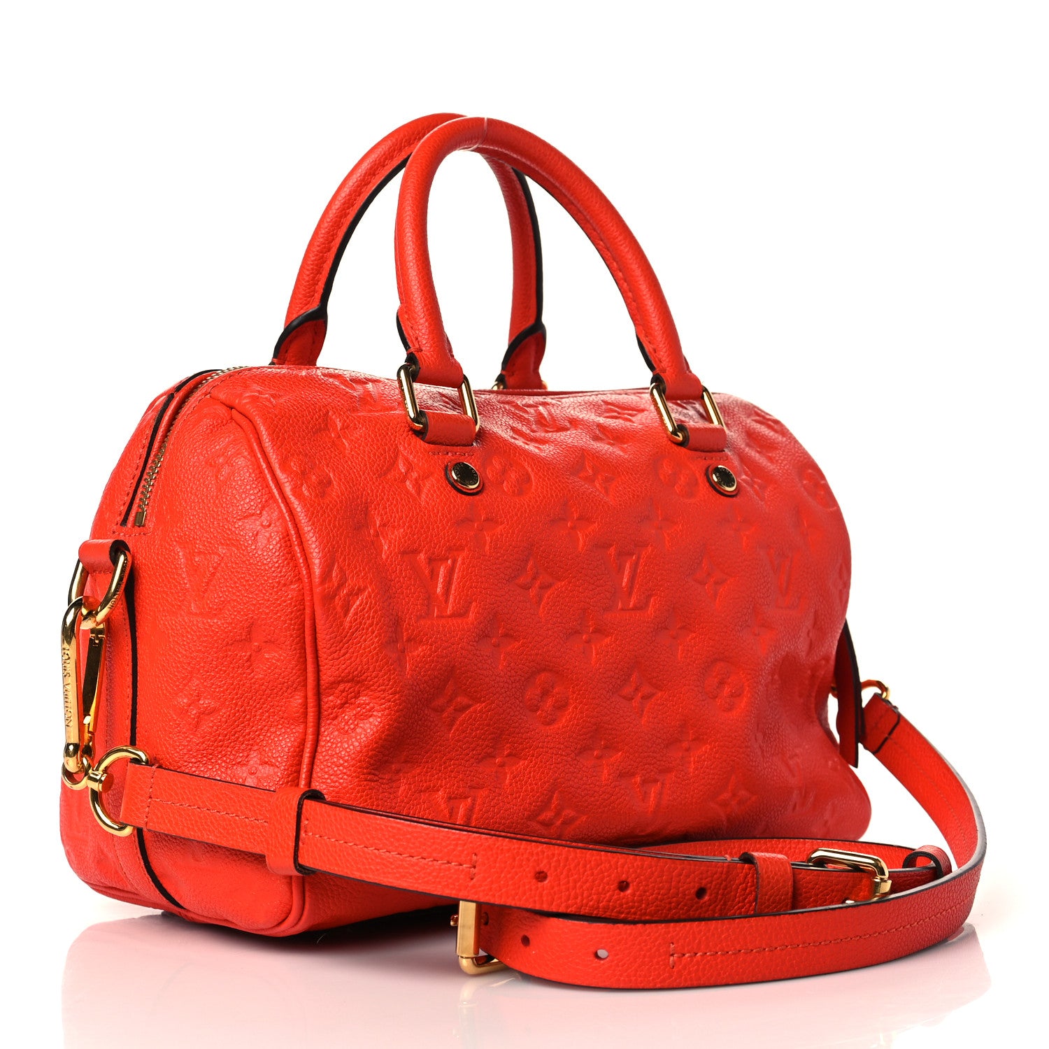 Louis Vuitton Empreinte Speedy Bandouliere 25 Abricot 3 of 10