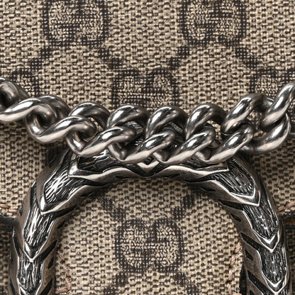 Gucci GG Supreme Monogram Small Dionysus Shoulder Bag Taupe 8 of 11