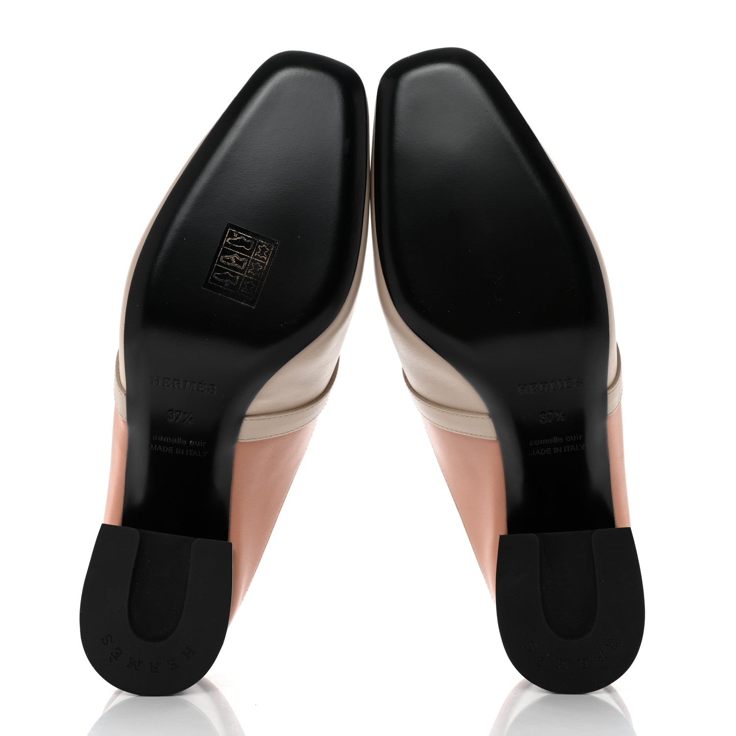 Hermes Goatskin Blossom Mules 37.5 Multicolor 5 of 8