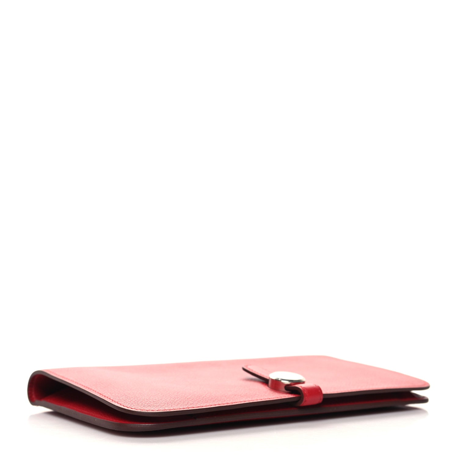 Hermes Evercolor Dogon Duo Wallet Rouge De Coeur 5 of 12
