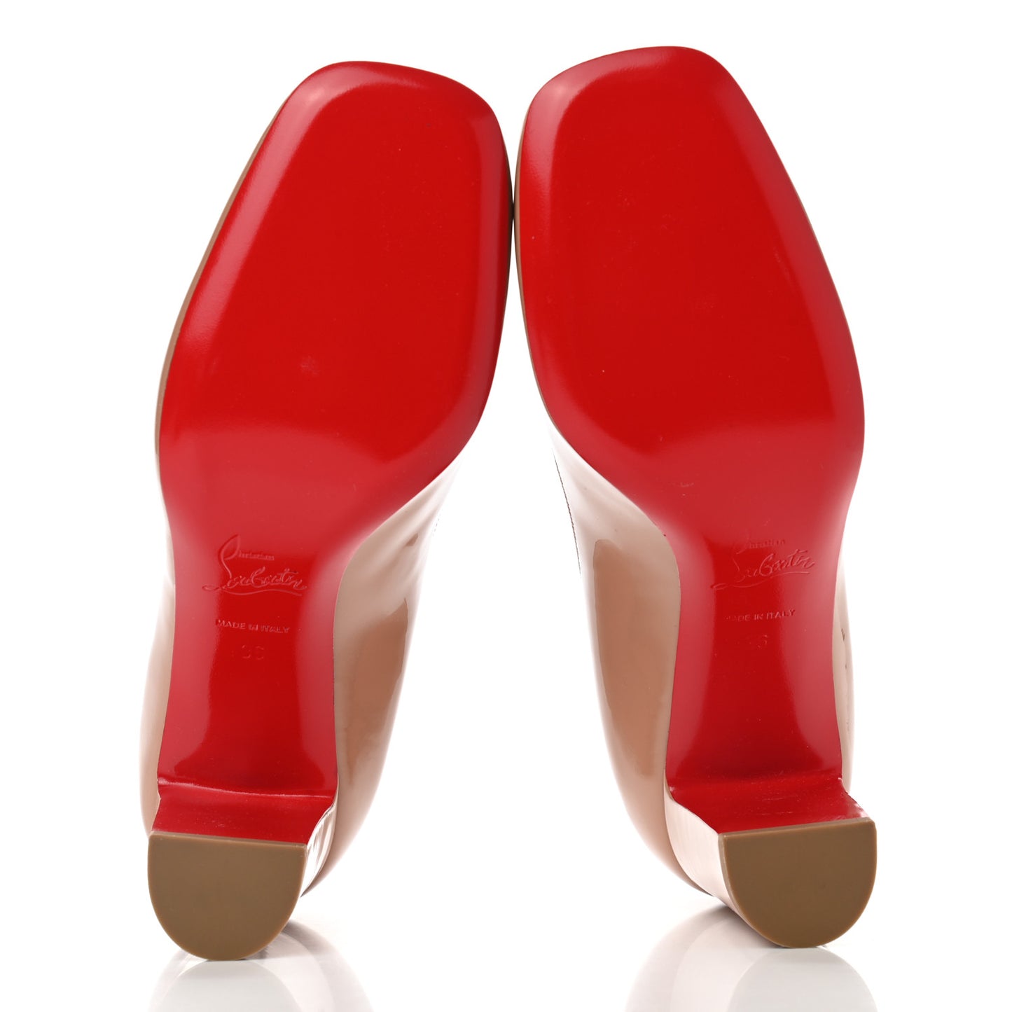 Patent Cadrilla 70 Pumps 36 Nude