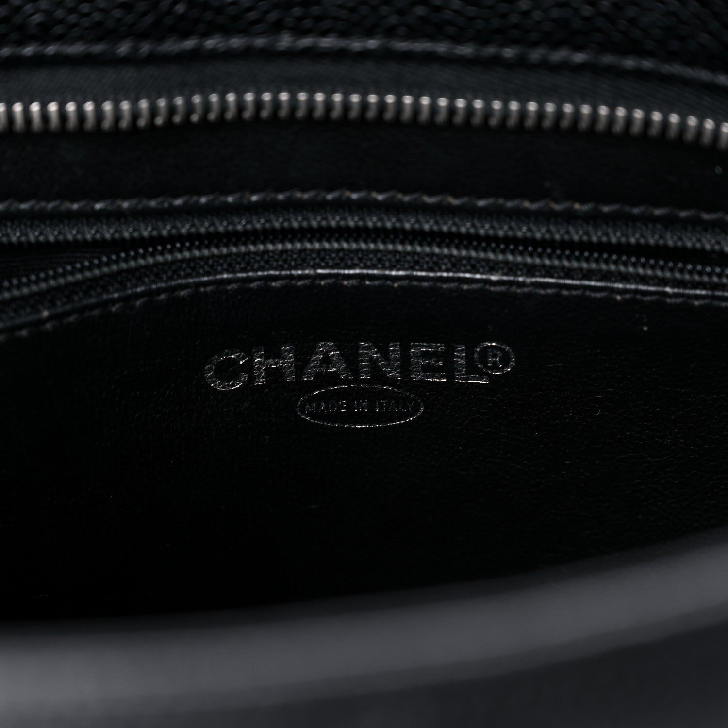 Chanel Caviar Quilted Medallion Tote Black 6 of 10