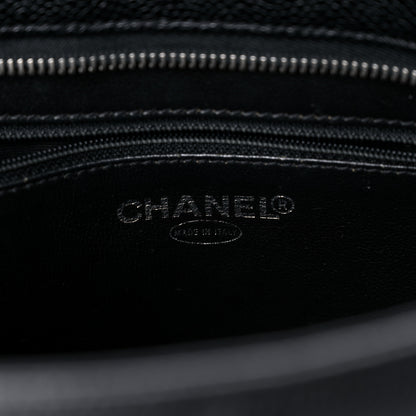 Chanel Caviar Quilted Medallion Tote Black 6 of 10