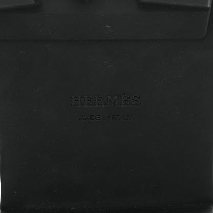Hermes Glossed Calfskin Funk Ankle Boots 37.5 Black 6 of 11