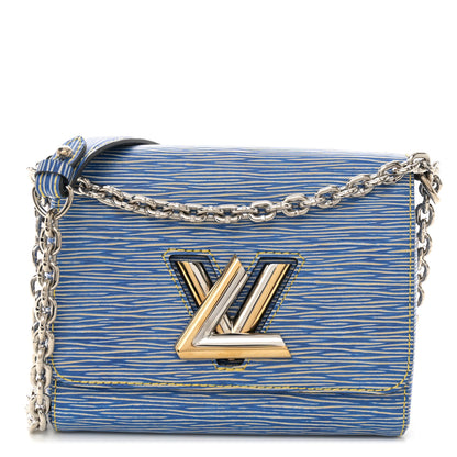 Louis Vuitton LOUIS VUITTON Epi Twist Shoulder Bag PM Denim Light 1 of 10