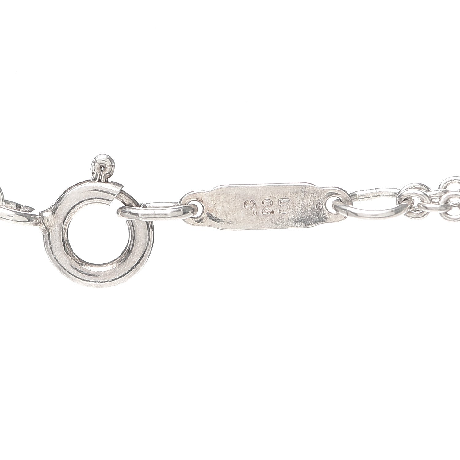 Tiffany Sterling Silver Figure 8 Pendant Necklace 4 of 6