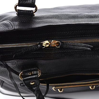 Balenciaga Chevre Gold Metallic Edge Hardware Velo Black 13 of 16