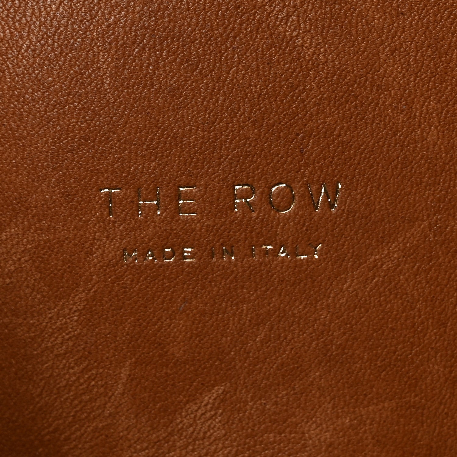 The Row Polished Saddle Calfskin Soft Margaux 12 Cuir 6 of 9