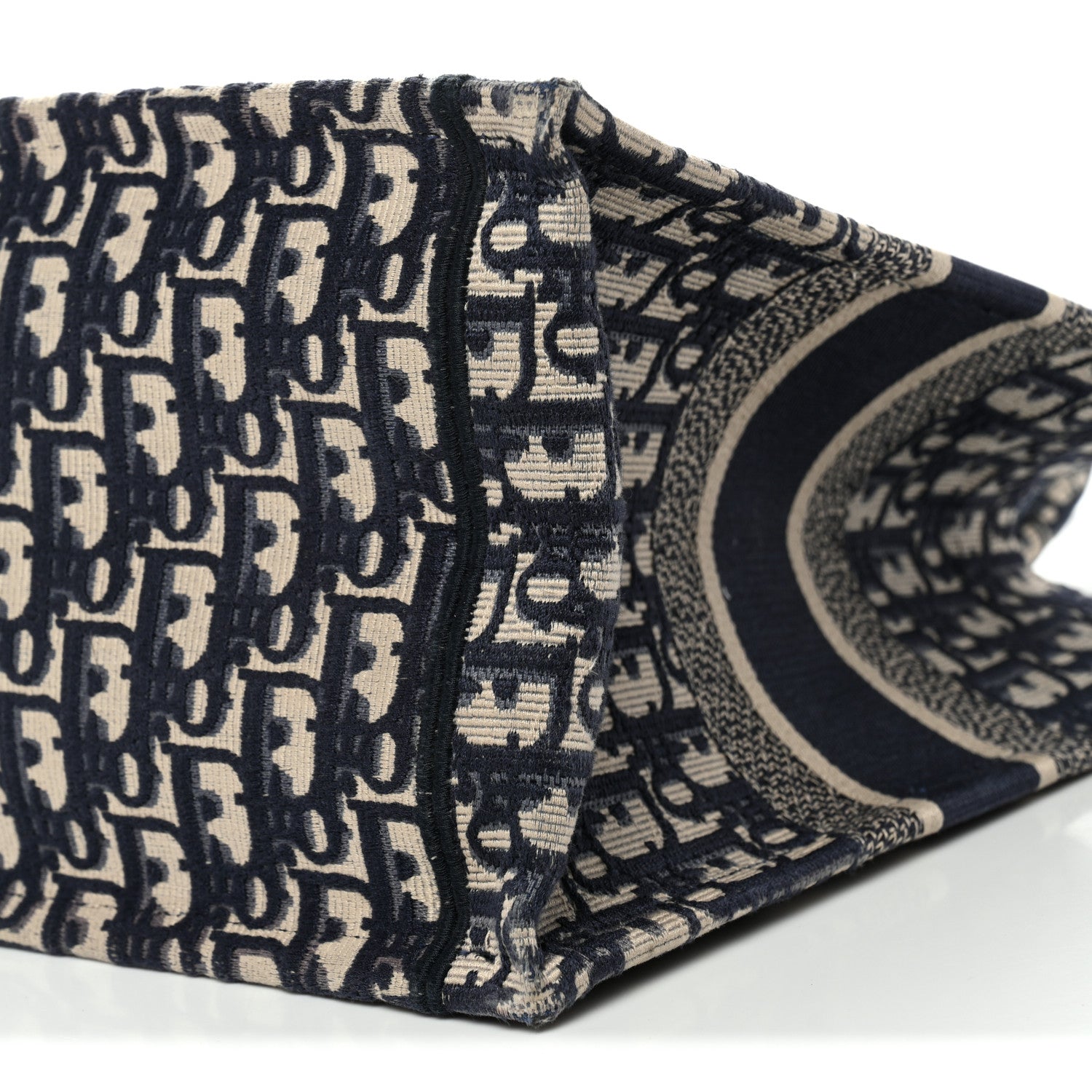 Christian Dior Oblique Medium Book Tote Blue Multicolor 10 of 17