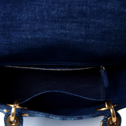 Christian Dior Denim Medium KaleiDiorscopic Lady Dior Blue 5 of 5