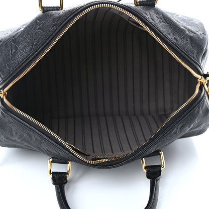 Louis Vuitton Empreinte Speedy Bandouliere 30 Black 4 of 4