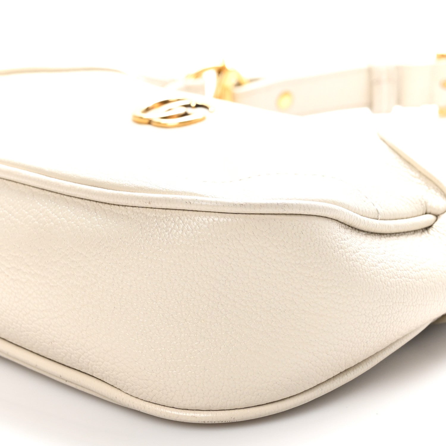 Gucci Goatskin Small Aphrodite Shoulder Bag Mystic White 10 of 11