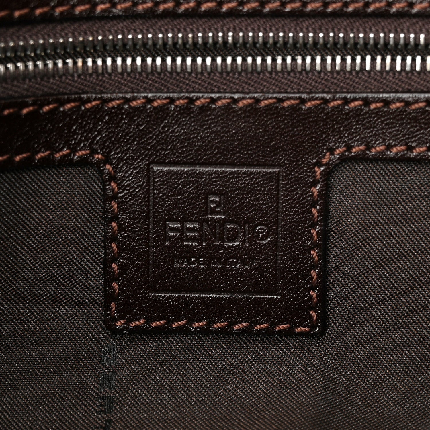 Fendi Zucca Baguette Tobacco 6 of 9