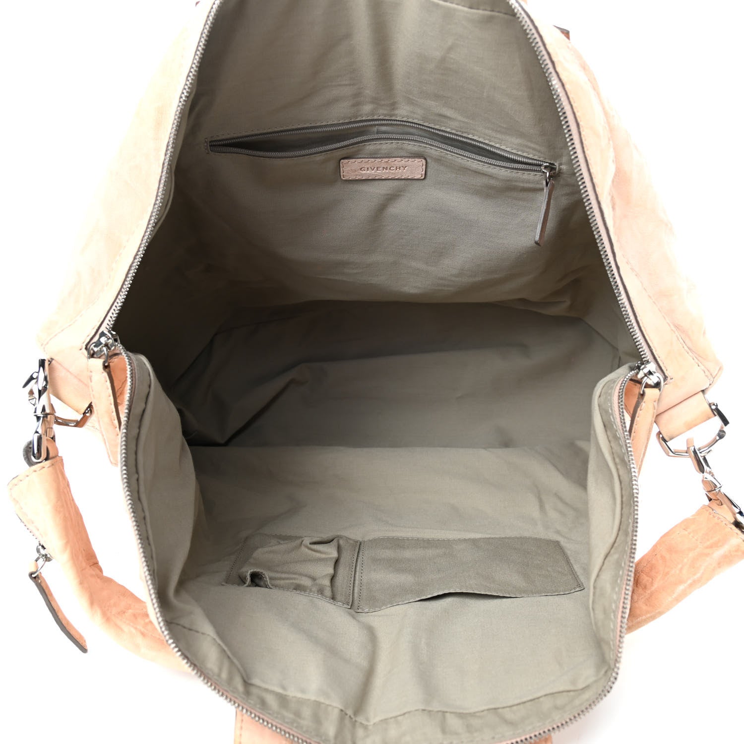 Givenchy Wrinkled Lambskin Large Nightingale Beige 4 of 5