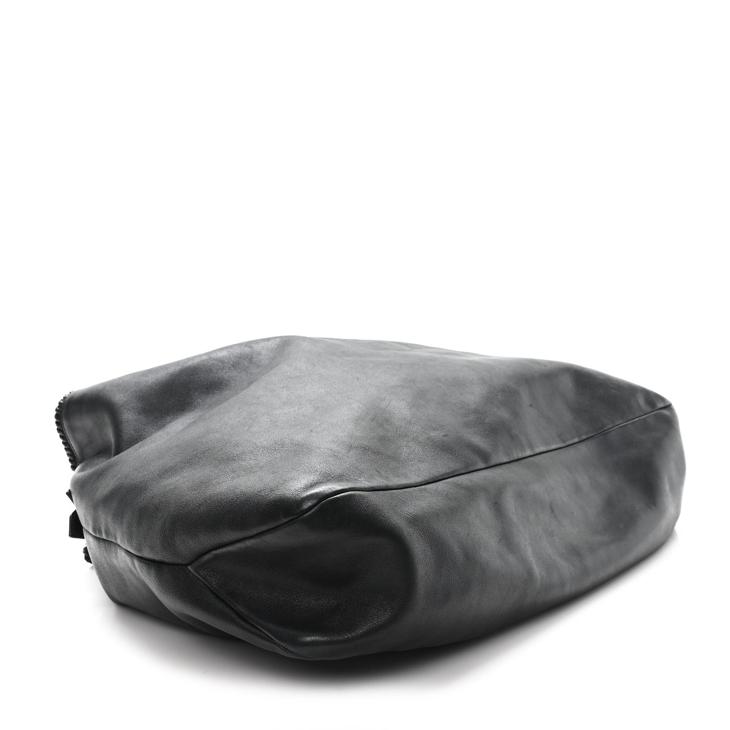 Gucci Calfskin Large Horsebit Chain Hobo Black 4 of 12