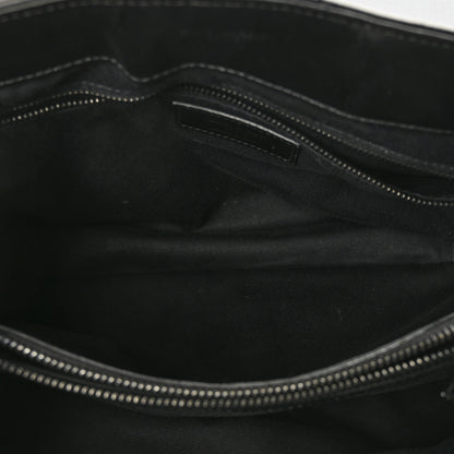 Saint Laurent Calfskin Y Quilted Monogram Medium Loulou Chain Satchel Black 6 of 8