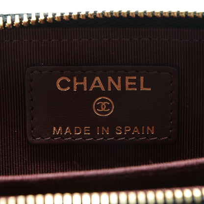 Chanel Caviar Quilted Zip Coin Purse Black 6 of 7