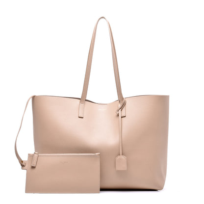 Saint Laurent Calfskin Large Shopping Tote Nude Powder 1 of 9