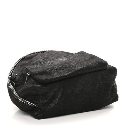 Stella McCartney Shaggy Deer Small Falabella Backpack Black 4 of 9