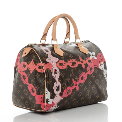 Louis Vuitton Monogram Bay Speedy 30 Rose Ballerine Poppy 3 of 6