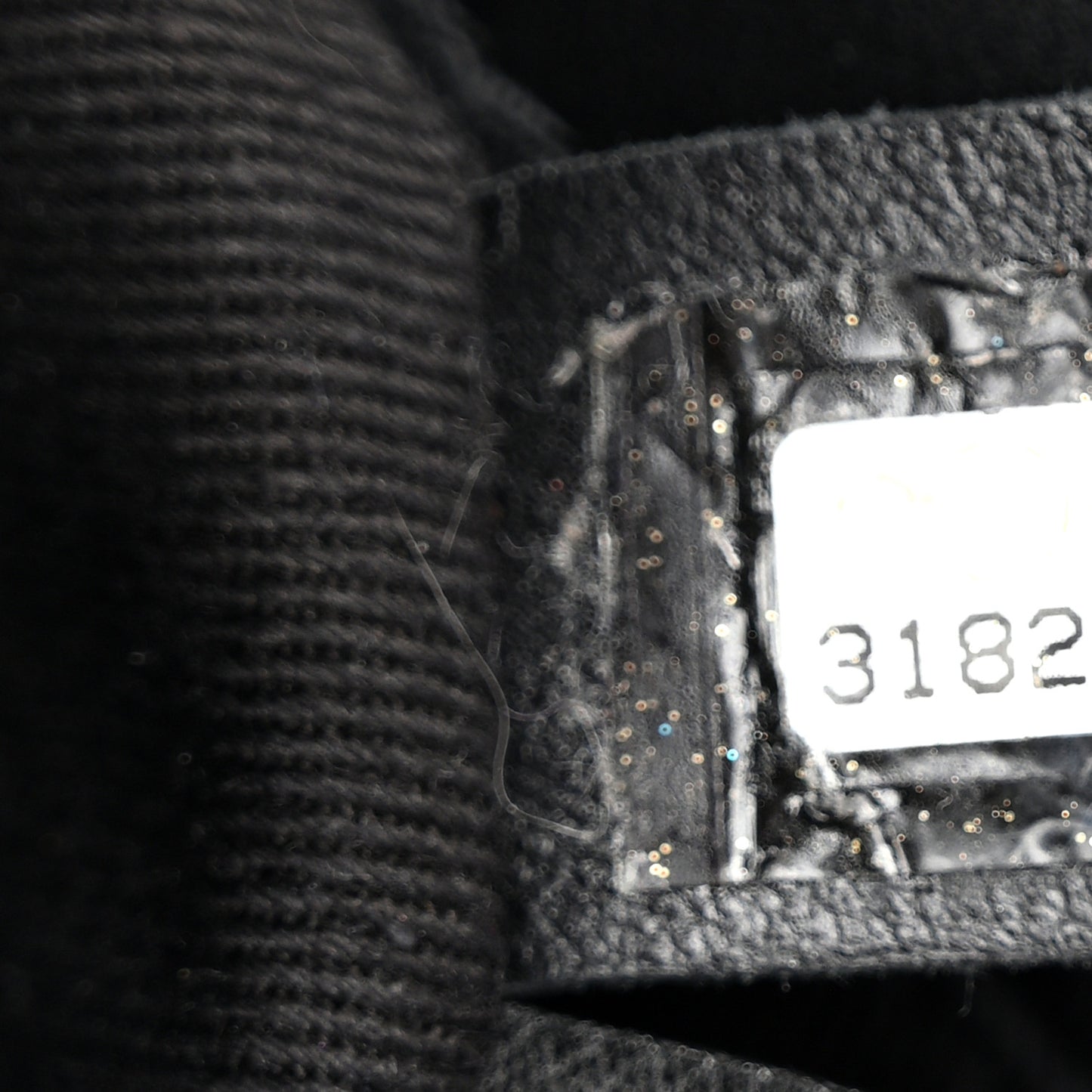 Calfskin Quilted CC Uniform Flap Belt Bag Black