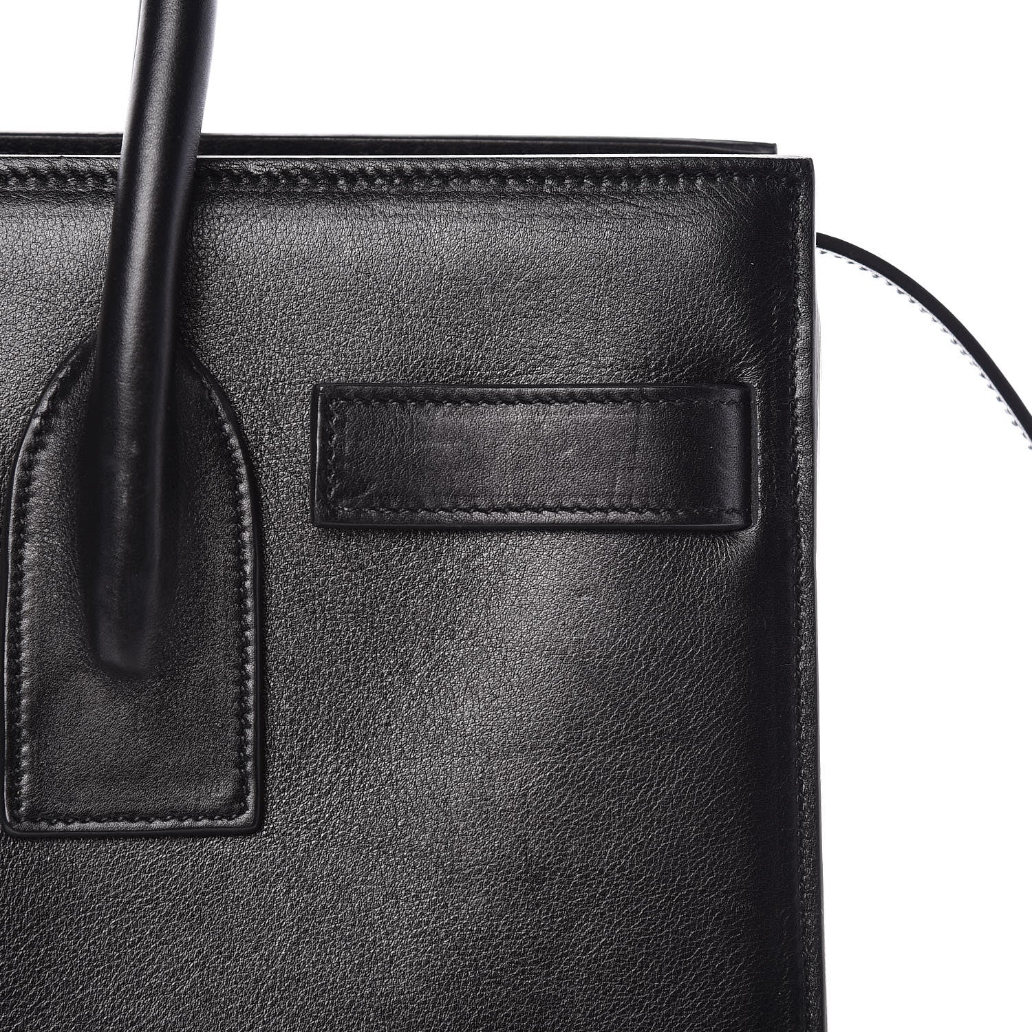 Saint Laurent Calfskin Small Sac De Jour Black 12 of 14