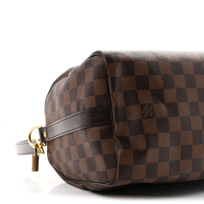 Louis Vuitton Damier Ebene Speedy Bandouliere 25 9 of 11