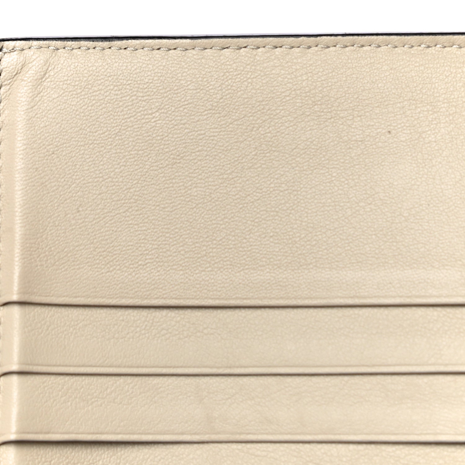 Celine Grained Calfskin Large Multifunction Strap Wallet Black Chalk 15 of 24