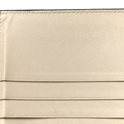 Celine Grained Calfskin Large Multifunction Strap Wallet Black Chalk 15 of 24
