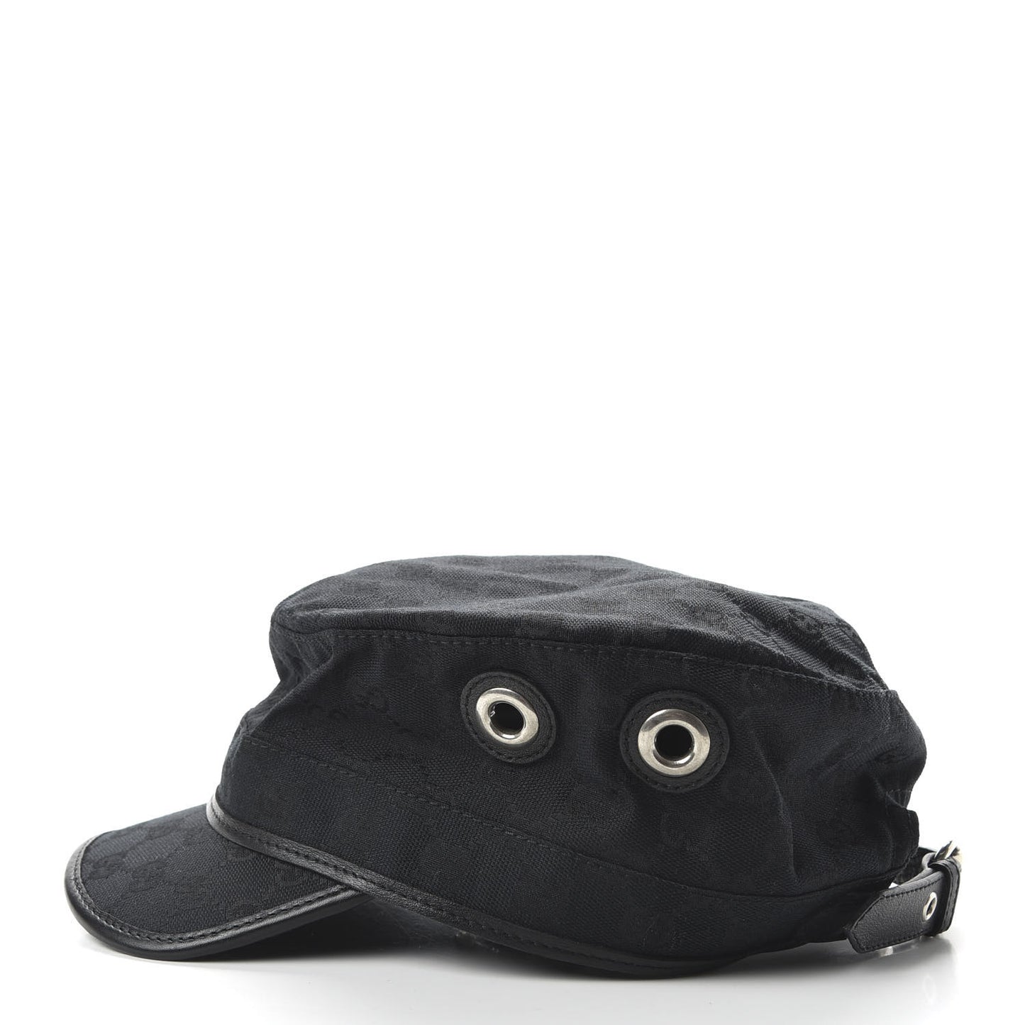 Monogram Canvas Military Hat XXL Black