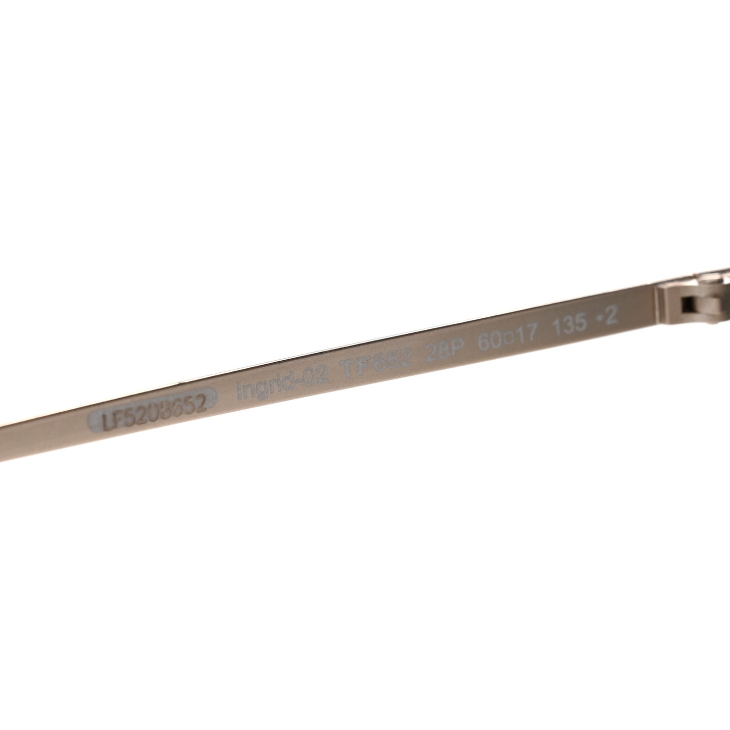 Ingrid Sunglasses TF652 Gold