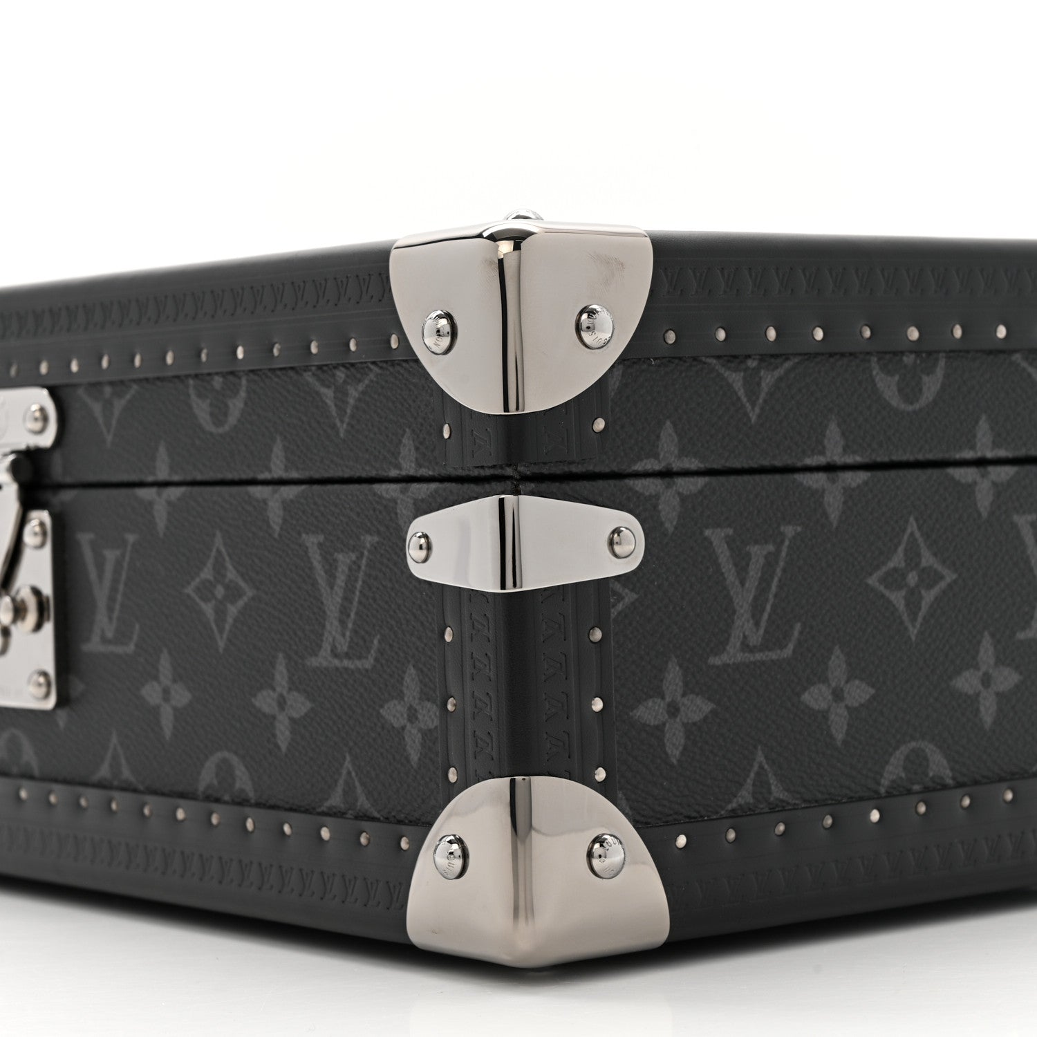 Louis Vuitton Monogram Eclipse Coffret 8 Watch Case Black 10 of 11
