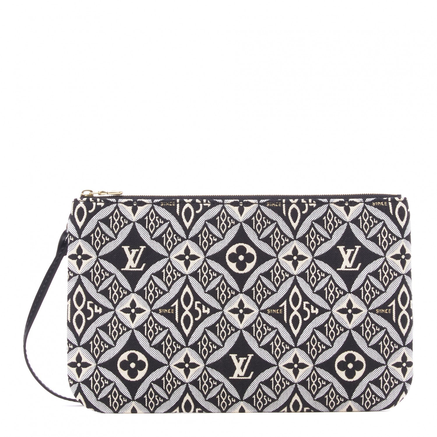 Louis Vuitton Jacquard Since 1854 Neverfull MM GM Pochette Grey 1 of 8