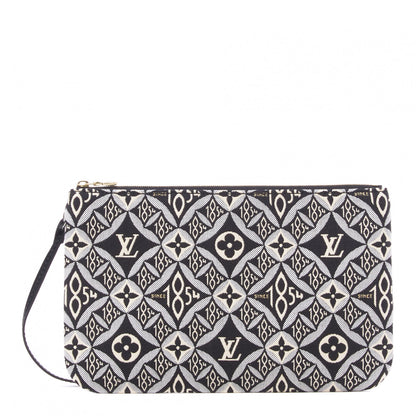 Louis Vuitton Jacquard Since 1854 Neverfull MM GM Pochette Grey 1 of 8