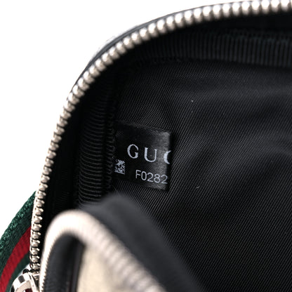 Gucci GG Supreme Monogram Web Belt Bag Black 8 of 22