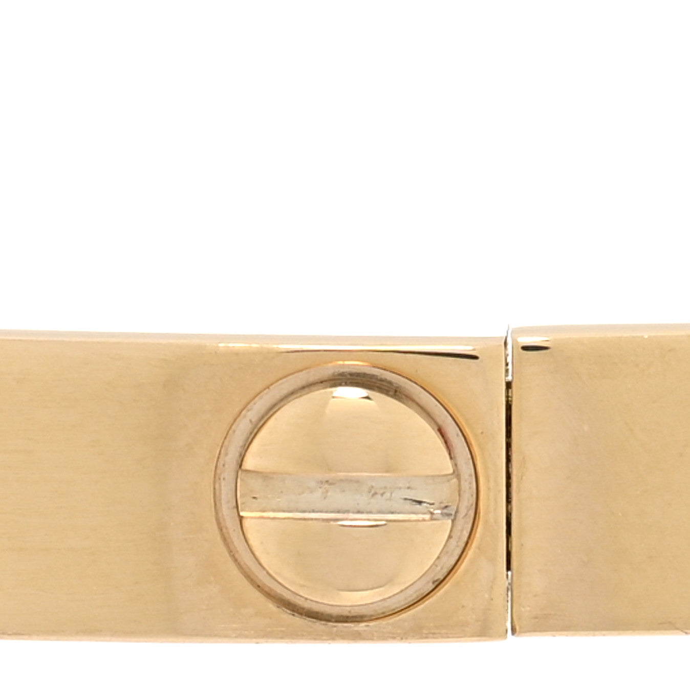 Cartier 18K Yellow Gold Small LOVE Bracelet 18 4 of 7