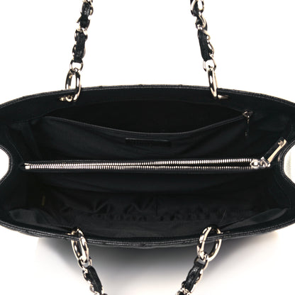 Chanel Caviar Quilted Grand Shopping Tote GST Black 4 of 14
