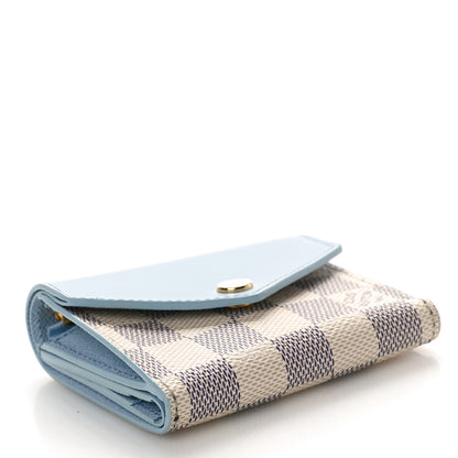 Louis Vuitton Damier Azur Zoe Wallet Olympe 4 of 9