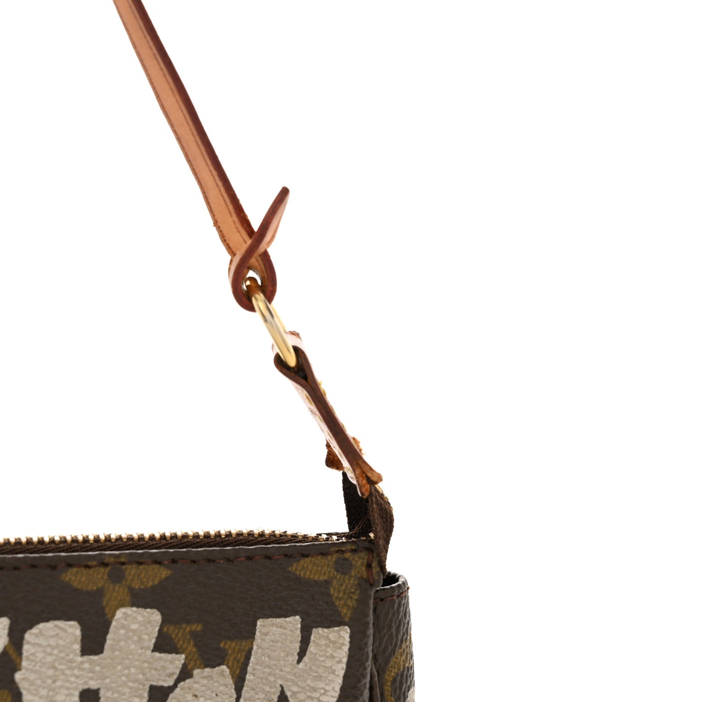 Monogram Graffiti Pochette Accessories Silver