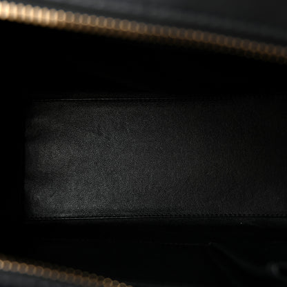 Celine Smooth Calfskin Micro Luggage Black 5 of 10