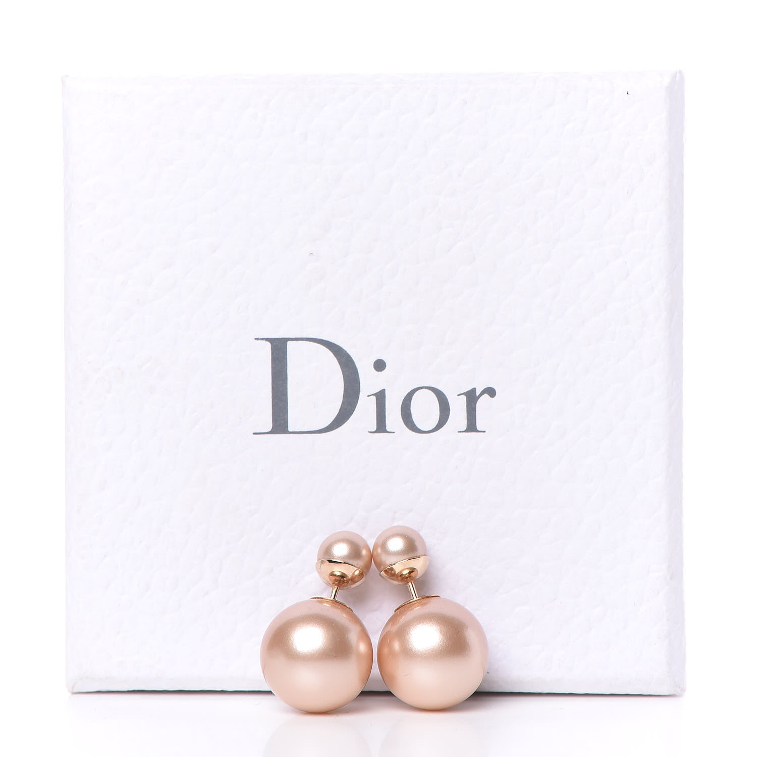 Christian Dior Pearl Mise En Dior Tribal Earrings Pink 5 of 5