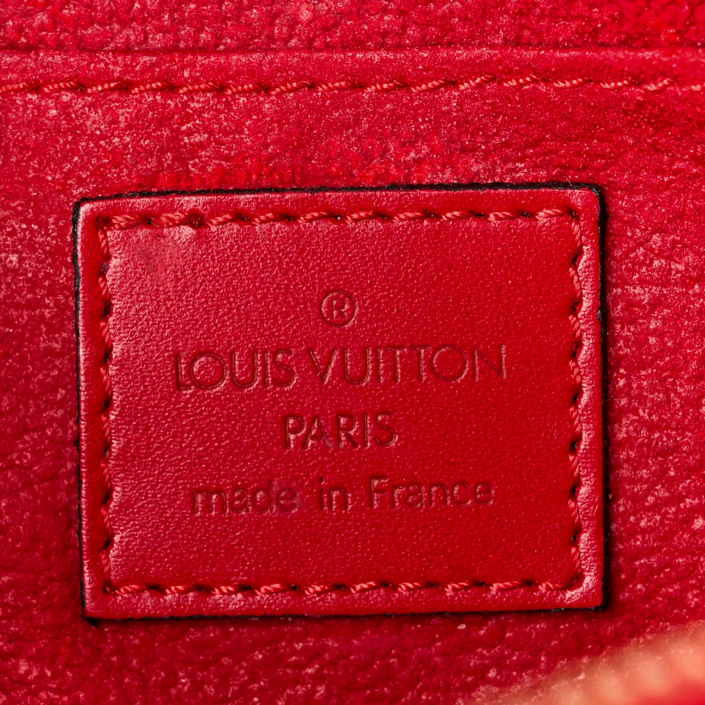 Epi Cosmetic Pouch Coquelicot