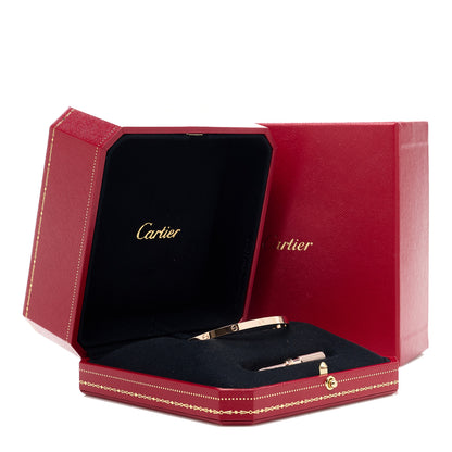 Cartier 18K Pink Gold Small LOVE Bracelet 17 7 of 7